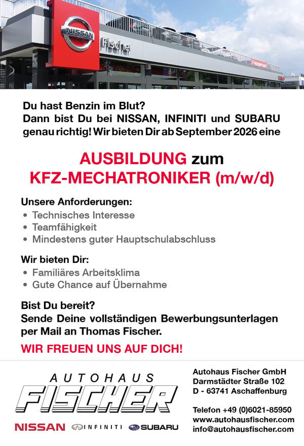 Stellenanzeige Mechatroniker